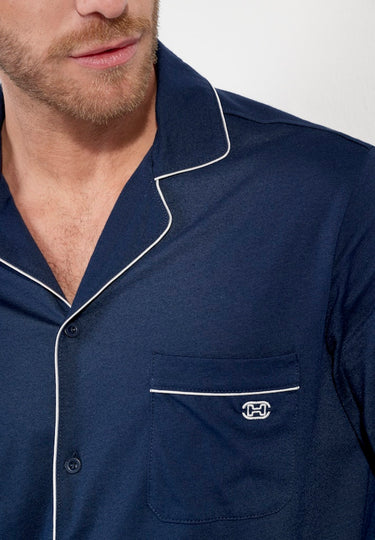 Rafael Long Sleepwear | Navy 403064-00RA